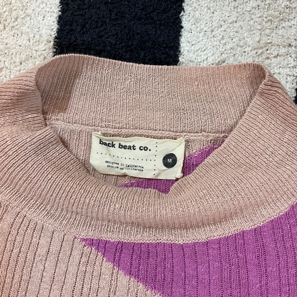 backbeat co hemp organic cotton mock neck long sleeve size medium - Picture 2 of 4